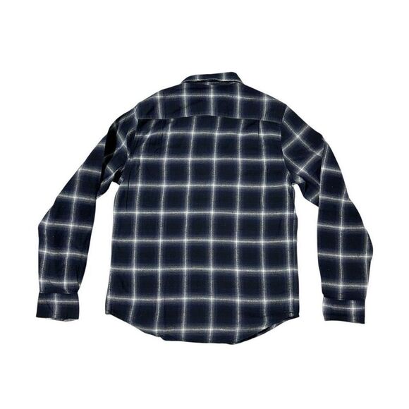 Lucky Brand Men's Flannel Dark Plaid Size Small NWOT - Picture 8 of 10
